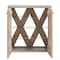 Alaterre Furniture Castleton Mango Wood 31"W Shoe Cubbie Cabinet AWTR1527 - alternate 5